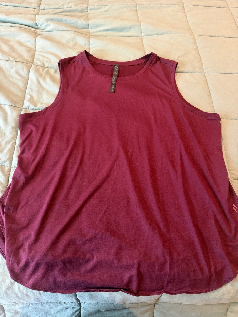 Skechers Sleeveless Women's Tank Top - Burgundy